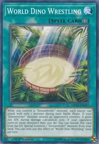 World Dino Wrestling - 2019 Gold Sarcophagus Tin Mega Pack - YuGiOh card