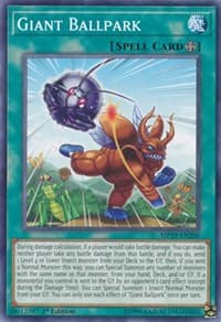 Giant Ballpark - 2019 Gold Sarcophagus Tin Mega Pack - YuGiOh card