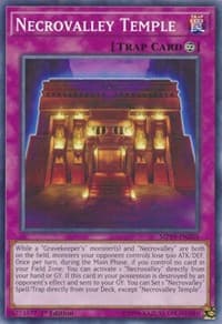 Necrovalley Temple - 2019 Gold Sarcophagus Tin Mega Pack - YuGiOh card