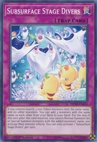 Subsurface Stage Divers - 2019 Gold Sarcophagus Tin Mega Pack - YuGiOh card
