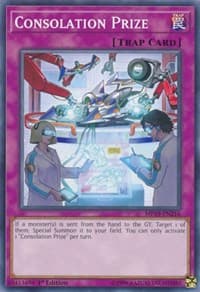 Consolation Prize - 2019 Gold Sarcophagus Tin Mega Pack - YuGiOh card