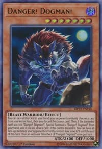 Danger! Dogman! - 2019 Gold Sarcophagus Tin Mega Pack - YuGiOh card