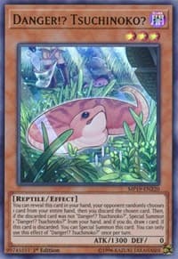 Danger!? Tsuchinoko? - 2019 Gold Sarcophagus Tin Mega Pack - YuGiOh card