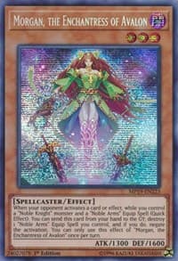 Morgan, the Enchantress of Avalon - 2019 Gold Sarcophagus Tin Mega Pack - YuGiOh card