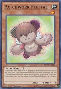 Patchwork Fluffal - 2019 Gold Sarcophagus Tin Mega Pack - YuGiOh card