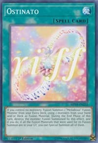 Ostinato - 2019 Gold Sarcophagus Tin Mega Pack - YuGiOh card