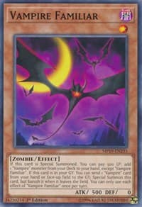 Vampire Familiar - 2019 Gold Sarcophagus Tin Mega Pack - YuGiOh card