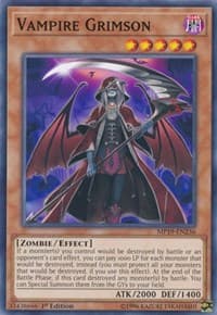 Vampire Grimson - 2019 Gold Sarcophagus Tin Mega Pack - YuGiOh card