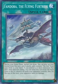 Fandora, the Flying Furtress - 2019 Gold Sarcophagus Tin Mega Pack - YuGiOh card