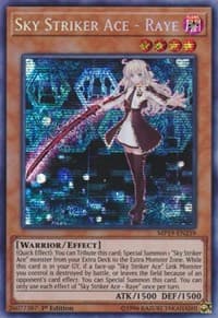 Sky Striker Ace - Raye - 2019 Gold Sarcophagus Tin Mega Pack - YuGiOh card