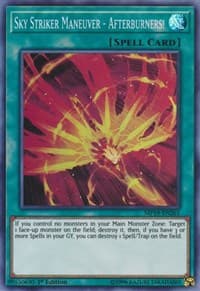 Sky Striker Maneuver - Afterburners! - 2019 Gold Sarcophagus Tin Mega Pack - YuGiOh card