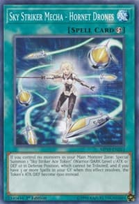 Sky Striker Mecha - Hornet Drones - 2019 Gold Sarcophagus Tin Mega Pack - YuGiOh card
