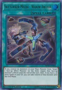 Sky Striker Mecha - Widow Anchor - 2019 Gold Sarcophagus Tin Mega Pack - YuGiOh card