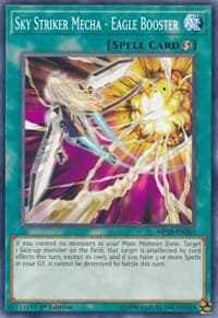 Sky Striker Mecha - Eagle Booster - 2019 Gold Sarcophagus Tin Mega Pack - YuGiOh card