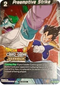 Preemptive Strike - Judge Promotion Cards - Dragon Ball Super: Masters card