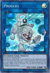 Progleo (Legacy of the Duelist: Link Evolution) - Yu-Gi-Oh! Video Game Promotional Cards - YuGiOh card