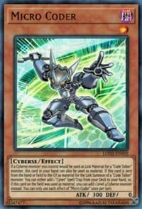 Micro Coder - Yu-Gi-Oh! Video Game Promotional Cards - YuGiOh card