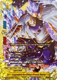 Legendary Ice Deity, Freeza Horus (RR Foil) - S-TD02: Legend of Double Horus - Future Card BuddyFight card