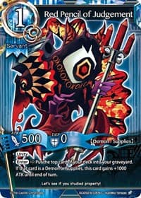 Red Pencil of Judgement - SD2S2: Polar Night Dual Deck - The Caster Chronicles card