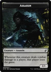 Assassin // Morph Double-Sided Token - Commander 2019 - Magic: The Gathering card