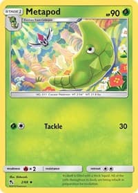 Metapod - Hidden Fates - Pokemon card