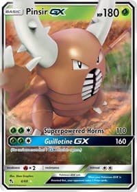 Pinsir GX - Hidden Fates - Pokemon card