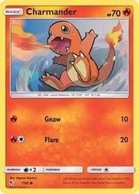 Charmander - Hidden Fates - Pokemon card