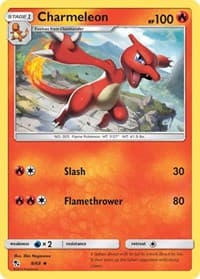 Charmeleon - Hidden Fates - Pokemon card