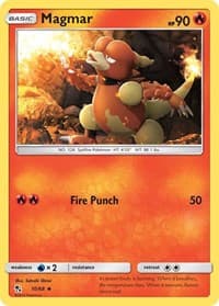 Magmar - Hidden Fates - Pokemon card