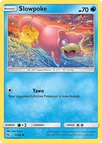 Slowpoke - Hidden Fates - Pokemon card