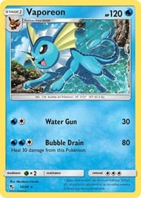 Vaporeon - Hidden Fates - Pokemon card