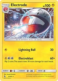 Electrode - Hidden Fates - Pokemon card