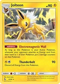 Jolteon - Hidden Fates - Pokemon card