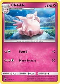 Clefable - Hidden Fates - Pokemon card