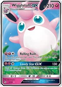 Wigglytuff GX - Hidden Fates - Pokemon card