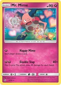 Mr. Mime - Hidden Fates - Pokemon card