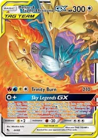 Moltres & Zapdos & Articuno GX - Hidden Fates - Pokemon card