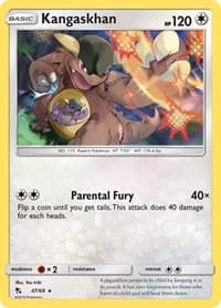 Kangaskhan - Hidden Fates - Pokemon card