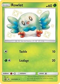 Rowlet - Hidden Fates: Shiny Vault - Pokemon card