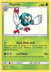 Dartrix - Hidden Fates: Shiny Vault - Pokemon card