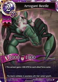 Arrogant Beetle - Polar Night - The Caster Chronicles card