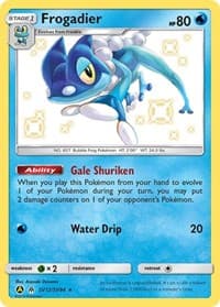 Frogadier - Hidden Fates: Shiny Vault - Pokemon card