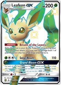 Leafeon GX - Hidden Fates: Shiny Vault - Pokemon card