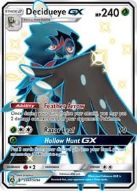 Decidueye GX - Hidden Fates: Shiny Vault - Pokemon card