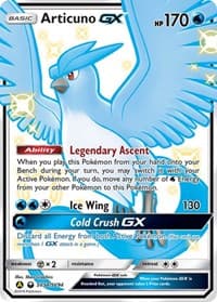 Articuno GX - Hidden Fates: Shiny Vault - Pokemon card