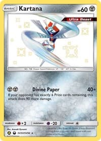 Kartana - Hidden Fates: Shiny Vault - Pokemon card