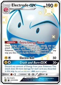 Electrode GX - Hidden Fates: Shiny Vault - Pokemon card