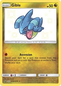 Gible - Hidden Fates: Shiny Vault - Pokemon card