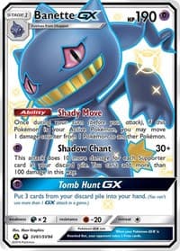 Banette GX - Hidden Fates: Shiny Vault - Pokemon card