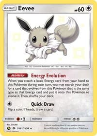 Eevee - Hidden Fates: Shiny Vault - Pokemon card